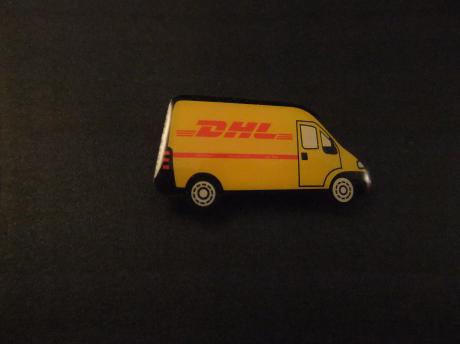 DHL ( oprichters Dalsey, Hillblom en Lynn-oprichters ) lichte vracht , bestelwagen ( Volkswagen Crafter)